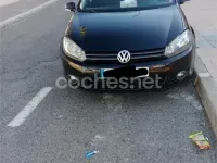 Usado VW Golf VI Advance 105 CV (77 kW) 2009 Negro Utilitario