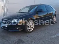 Usado Audi A3 Ambition 140 CV (102 kW) 2009 Negro Utilitario