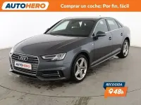 Usado Audi A4 S-Line 150 CV (110 kW) 2018 Gris Berlina