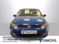 Usado VW Polo Advance 70 CV (51 kW) 2013 Azul Berlina