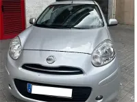 Usado Nissan Micra Acenta 80 CV (58 kW) 2011 Gris / plata Utilitario