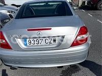 Usado Mercedes SLK350 272 CV (200 kW) 2004 Gris / plata Descapotable