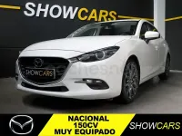 Usado Mazda 3 150 CV (110 kW) 2018 Blanco Berlina