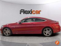 Usado Mercedes C220 170 CV (125 kW) 2016 Rojo Coupe