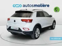 Usado VW T-Roc Life 150 CV (110 kW) 2023 Blanco SUV