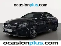 Usado Mercedes C220 194 CV (142 kW) 2019 Negro Descapotable