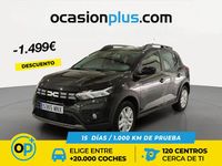 Usado Dacia Sandero Expression 101 CV (74 kW) 2024 Negro SUV
