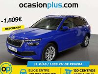 Usado Skoda Kamiq Style 110 CV (80 kW) 2022 Azul SUV