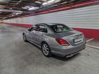 Usado Mercedes C220 Avantgarde 170 CV (125 kW) 2015 Gris / plata Berlina