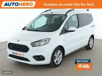 Usado Ford Tourneo Courier Trend 100 CV (73 kW) 2019 Blanco Monovolumen