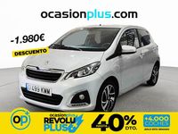 Usado Peugeot 108 Allure 82 CV (60 kW) 2018 Gris / plata Utilitario
