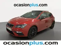 Usado Seat Leon FR 130 CV (95 kW) 2020 Rojo Utilitario