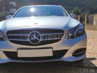 Usado Mercedes E350 Avantgarde 258 CV (189 kW) 2015 Gris / plata Berlina