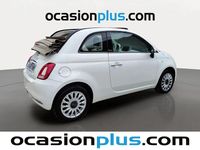 Usado Fiat 500C Lounge 69 CV (50 kW) 2019 Blanco Descapotable