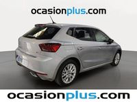 Usado Seat Ibiza FR 110 CV (80 kW) 2023 Gris plata Utilitario