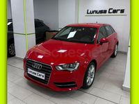Usado Audi A3 Attraction 150 CV (110 kW) 2015 Rojo Berlina