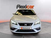Usado Seat Leon FR 125 CV (91 kW) 2018 Blanco Berlina
