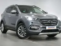 Usado Hyundai Santa Fe 199 CV (146 kW) 2016 Gris SUV