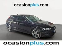 Usado Audi A3 S-Line 110 CV (80 kW) 2016 Negro Utilitario