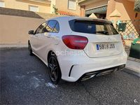 Usado Mercedes A180 AMG line 109 CV (80 kW) 2013 Blanco Berlina