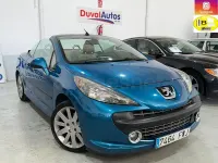 Usado Peugeot 207 CC Sport 110 CV (80 kW) 2007 Azul Descapotable