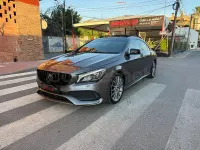 Usado Mercedes CLA200 136 CV (100 kW) 2017 Gris / plata Berlina
