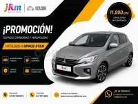 Usado Mitsubishi Space Star 71 CV (52 kW) 2023 Gris / plata Utilitario