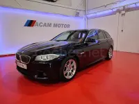 Usado BMW 520 M Sport 184 CV (135 kW) 2014 Azul Familiar