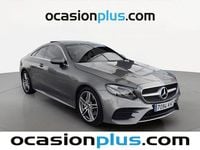 Usado Mercedes E220 AMG 194 CV (142 kW) 2018 Gris Coupe