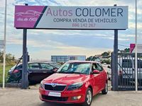 Usado Skoda Fabia 69 CV (50 kW) 2014 Rojo Utilitario