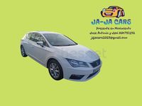 Usado Seat Leon Style 110 CV (80 kW) 2018 Blanco Berlina