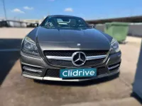 Usado Mercedes SLK200 184 CV (135 kW) 2011 Gris Descapotable