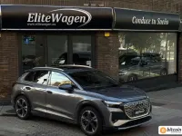 Usado Audi Q4 e-tron 150 kW (204 CV) 2022 Gris SUV