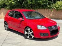 Usado VW Golf V GTI 200 CV (147 kW) 2007 Rojo Berlina
