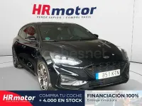 Usado Ford Focus ST-Line 125 CV (91 kW) 2019 Negro Berlina