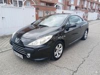 Usado Peugeot 307 CC 110 CV (80 kW) 2006 Negro Descapotable