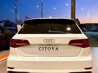 Usado Audi A3 S-Line 150 CV (110 kW) 2017 Blanco negro Utilitario