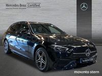 Usado Mercedes C300e AMG line 313 CV (230 kW) 2024 Negro obsidiana Berlina