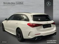 Usado Mercedes C200 AMG line 163 CV (119 kW) 2022 Blanco Familiar