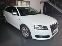 Usado Audi A3 Attraction 140 CV (102 kW) 2009 Blanco Utilitario