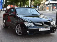 Usado Mercedes CLK320 Avantgarde 218 CV (160 kW) 2005 Negro Coupe