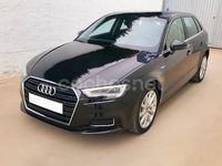 Usado Audi A3 116 CV (85 kW) 2018 Negro Berlina
