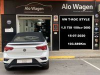 Usado VW T-Roc Cabriolet Style 150 CV (110 kW) 2020 Blanco Descapotable