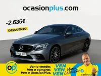 Usado Mercedes C200 184 CV (135 kW) 2018 Gris Coupe