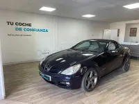 Usado Mercedes SLK200 184 CV (135 kW) 2009 Azul Descapotable
