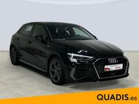 Usado Audi A3 S-Line 150 CV (110 kW) 2023 Negro Berlina