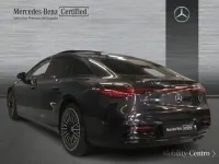 Usado Mercedes EQS450+ AMG line 264 kW (360 CV) 2023 Verde olivo mate Berlina