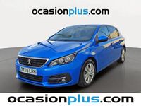 Usado Peugeot 308 Active 110 CV (80 kW) 2021 Azul Utilitario