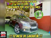 Usado Peugeot 2008 Style 100 CV (73 kW) 2016 Gris / plata SUV