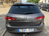 Usado Seat Leon ST CONNECT 110 CV (80 kW) 2015 Gris / plata Familiar